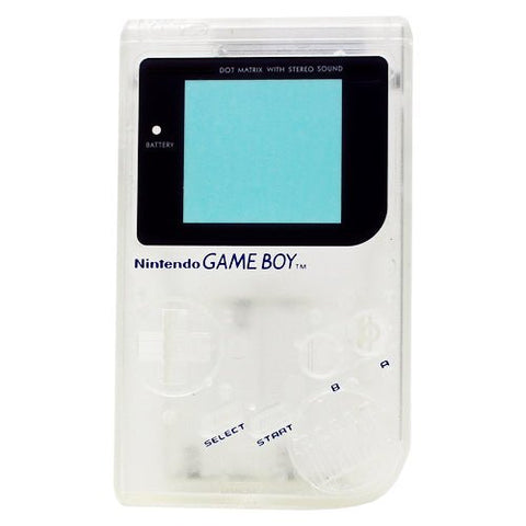 Housing shell case repair kit for Nintendo Game Boy DMG - 01 replacement - Clear | ZedLabz - 1