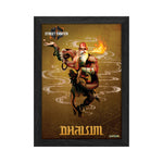 Street Fighter 6 Dhalsim Plax lenticular frame 3D wall art officially licensed 10"x12" inch (23x30cm) | Pixel Frames