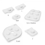 Conductive rubber pad button contacts kit for N64 Controller Nintendo 64 | RepairBox