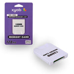 128mb memory card for Nintendo GameCube NGC & Wii - White | XYAB - 1