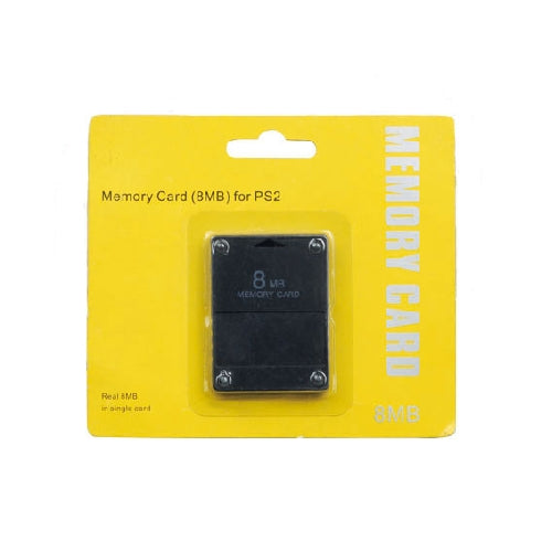 8MB memory card for PS2, PS2 Slim - Black | ZedLabz