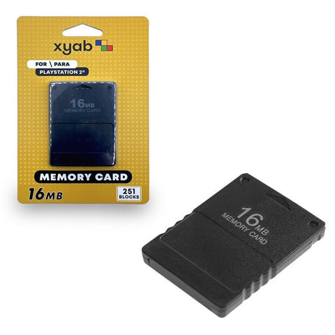 16mb memory card forSony PlayStation 2 PS2 - Black | XYAB - 1