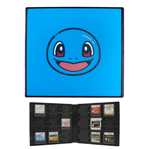 18 game cartridge storage case for Nintendo 3DS, New 3DS XL, 2DS & DS - Pokemon inspired Squirtle edition - 1