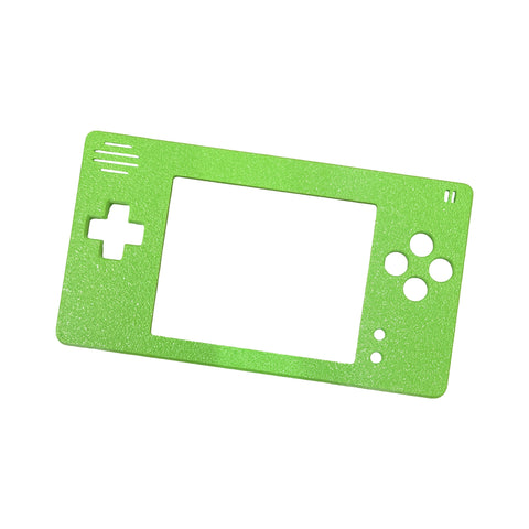 Faceplate for Game Boy Macro console (Nintendo DS Lite mod) 3D printed - Green | Helder game tech