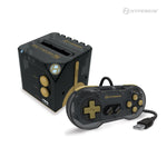 RetroN Sq HD gaming home console for Nintendo Game Boy, Color & Advance games - Black & gold | Hyperkin