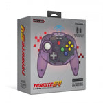 Tribute 64 2.4Ghz wireless N64 mini controller for N64, Switch, PC, Mac and Other USB Devices V2 - Atomic purple | Retro-Bit