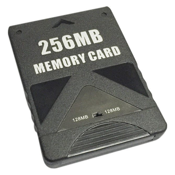 256MB Memory Card For Sony PS2 - Black | ZedLabz - 1