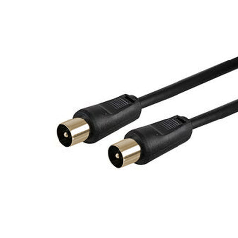 Coax plug to plug RF lead gold plated - 0.5M | ZedLabz