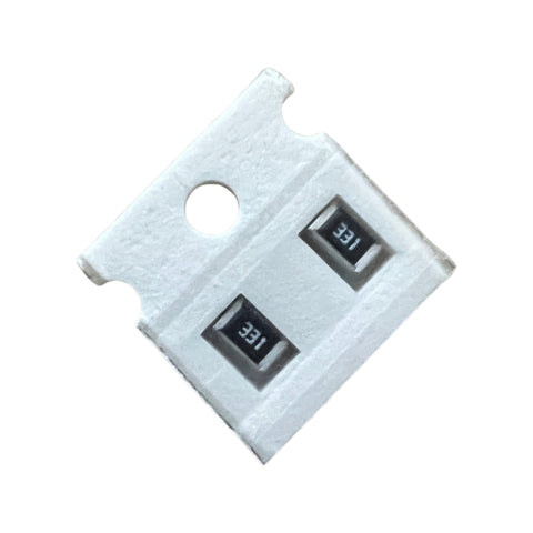 330 ohm SMD resistor for Game Boy Macro lower screen mod (Nintendo DS Lite motherboard) - 2 pack | ZedLabz - 1