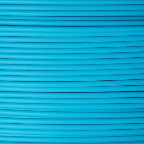 3D printer PLA filament 1.75mm 1KG roll - UK made eco friendly - Aqua blue | 3DQF - 2