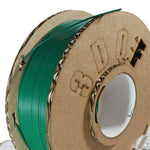 3D printer PLA filament 1.75mm 1KG roll - UK made eco friendly - British racing green | 3DQF - 1