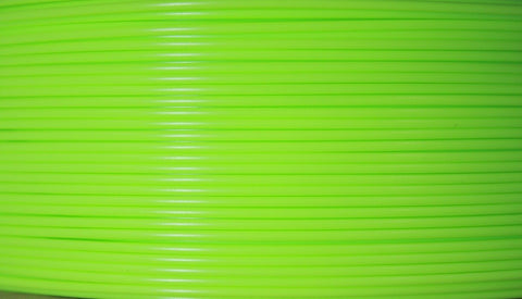 3D printer PLA Plus (PLA+) filament 1.75mm 1KG roll - UK made eco friendly - Hi - Vis Green | 3DQF - 2