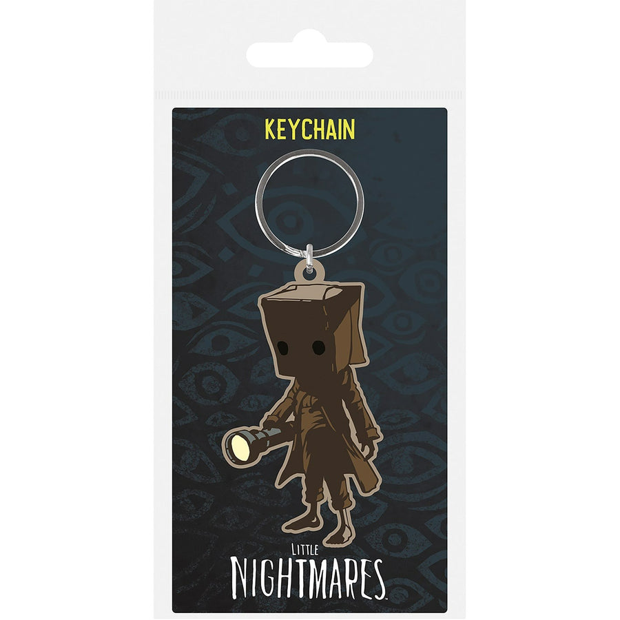 Litte Nightmares official keyring featuring Mono PVC Keychain | Pyramid