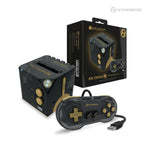 RetroN Sq HD gaming home console for Nintendo Game Boy, Color & Advance games - Black & gold | Hyperkin