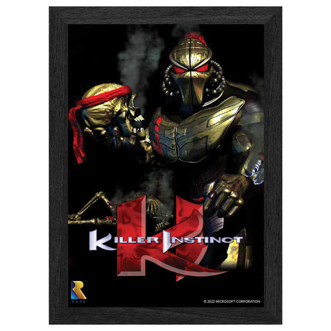 Killer Instinct Plax lenticular frame 3D wall art officially licensed 10"x12" inch (23x30cm) | Pixel Frames