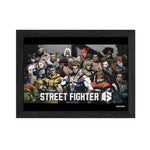 Street Fighter 6 A New Era Plax lenticular frame 3D wall art officially licensed 10"x12" inch (23x30cm) | Pixel Frames