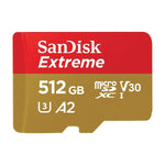 512GB Extreme microSDXC™ UHS-I CARD micro SD memory card & SD adapter | Sandisk