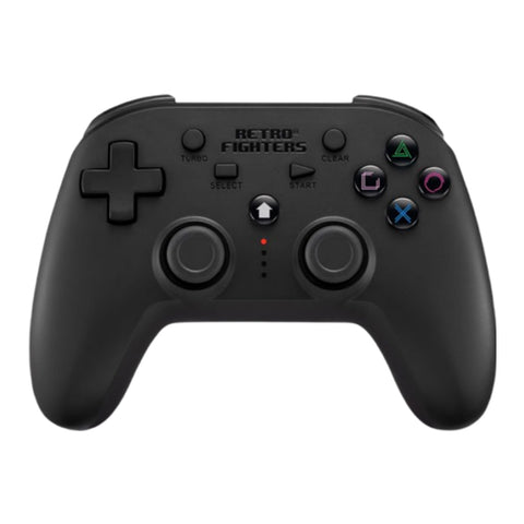 Defender wireless bluetooth controller gamepad for PS3, PS4 & PC* - Black | Retro Fighters