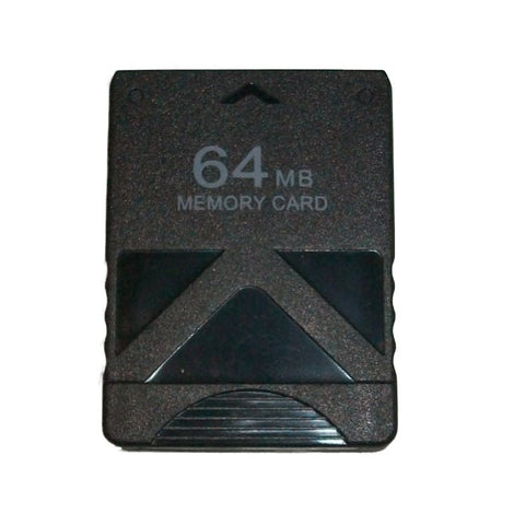 64MB Memory Card For Sony PS2 - Black | ZedLabz - 1