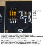 8MB 128KB FRAM programmable Flash Cart MBC3 with RTC battery (MBC5 option) V4 for Nintendo Game Boy | BennVenn - 3