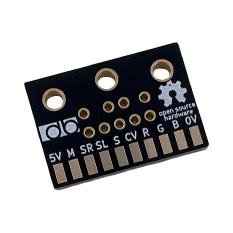 9 Pin Mini DIN AV Connector breakout PCB for RGB modding various retro games consoles | ZedLabz - 1