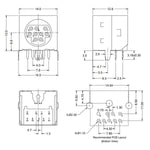 9 Pin Mini DIN AV Connector for Sega Mega Drive 2 / Genesis 2, PC Engine, Sharp twin & NES RGB mod | Kycon - 3