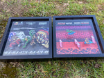 Battletoads turbo tunnel video game (1991) shadow box art officially licensed 9x9 inch (23x23cm) | Pixel Frames