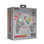 Tribute 64 2.4Ghz wireless N64 mini controller for N64, Switch, PC, Mac and Other USB Devices V2 - Grey | Retro-Bit