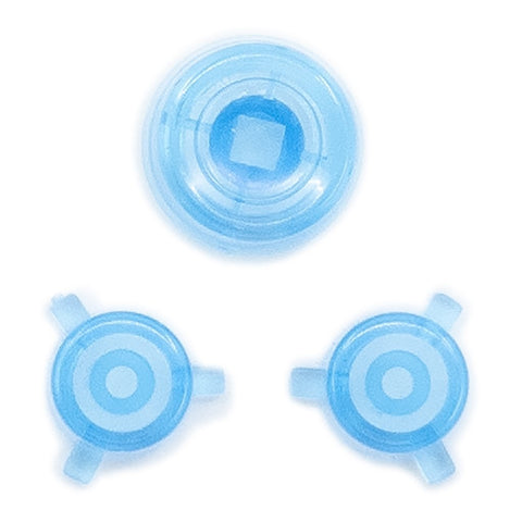 Action & Joystick Cap Button Set For Neo Geo Pocket Color - Clear Blue | Retro Modding - 1