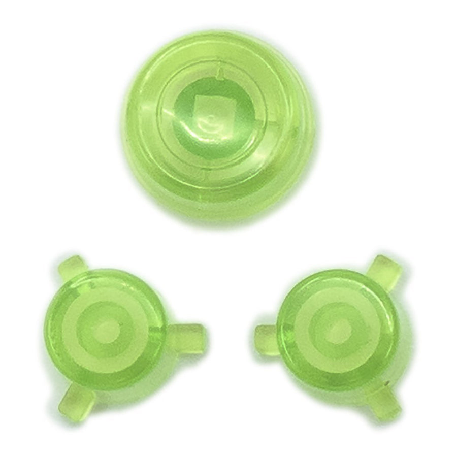 Action & Joystick Cap Button Set For Neo Geo Pocket Color - Clear Green | Retro Modding - 1