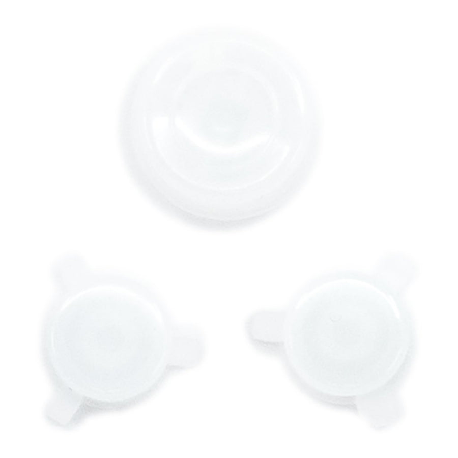 Action & Joystick Cap Button Set For Neo Geo Pocket Color - Clear White | Retro Modding - 1