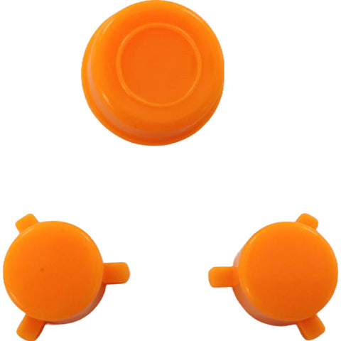 Action & Joystick Cap Button Set For Neo Geo Pocket Color - Neon Orange | Retro Modding - 1