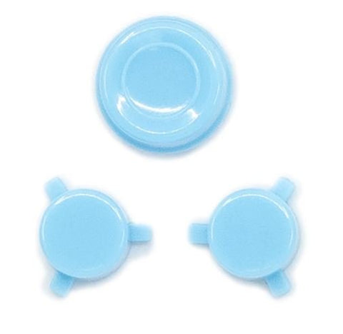 Action & Joystick Cap Button Set For Neo Geo Pocket Color - Pastel Blue | Retro Modding - 1