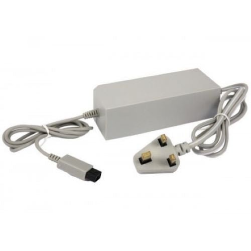 Adapter for Nintendo Wii console AC UK plug - Grey | ZedLabz - 1