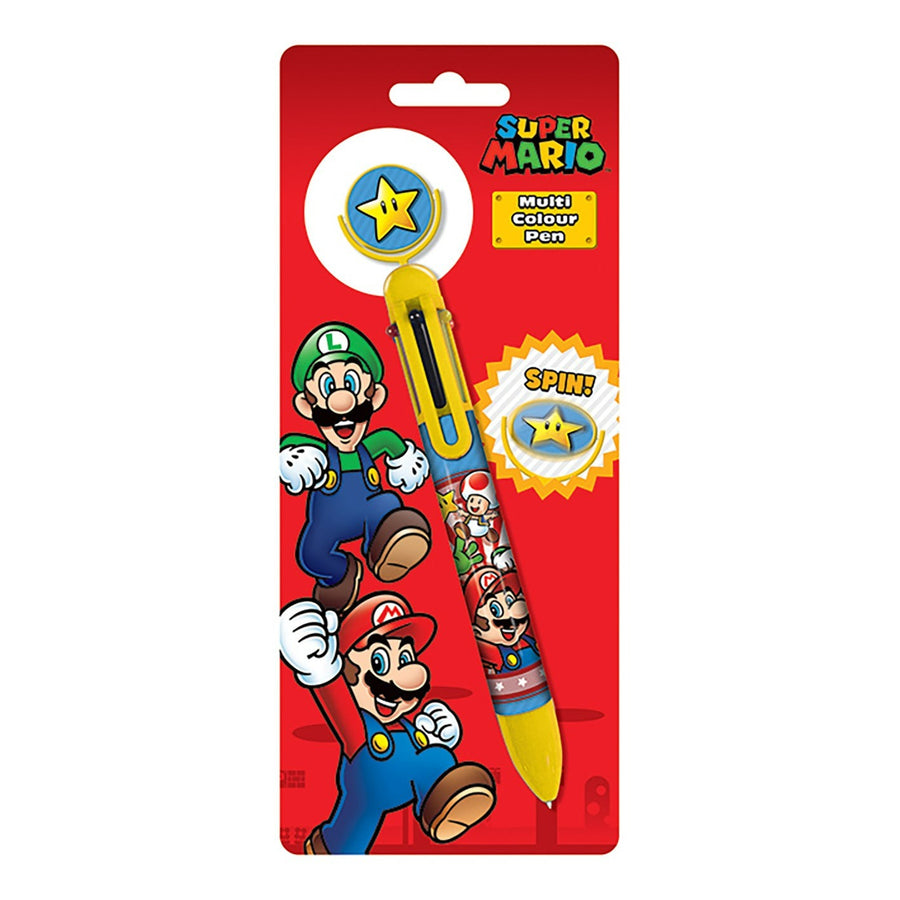 Super Mario (Burst spin) Multi Colour Pen | Pyramid