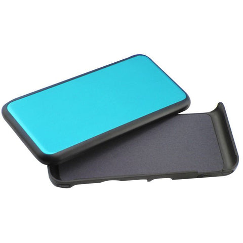 Aluminium case for Nintendo New 2DS XL console metal hybrid cover - Blue REFURB | ZedLabz - 2