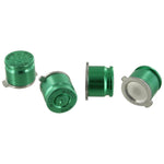 Aluminium Metal Bullet Action Button Set For Sony PS4 Controllers - Green | ZedLabz - 6