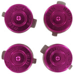 Aluminium Metal Bullet Action Button Set For Sony PS4 Controllers - Pink | ZedLabz - 7