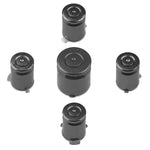 Aluminium Metal Bullet Button Set For Xbox 360 Controllers - Black | ZedLabz - 2