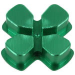 Aluminium Metal D - Pad For Sony PS4 Controllers - Green | ZedLabz - 2