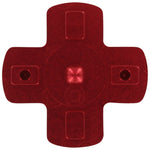 Aluminium Metal D - Pad For Sony PS4 Controllers - Red | ZedLabz - 4