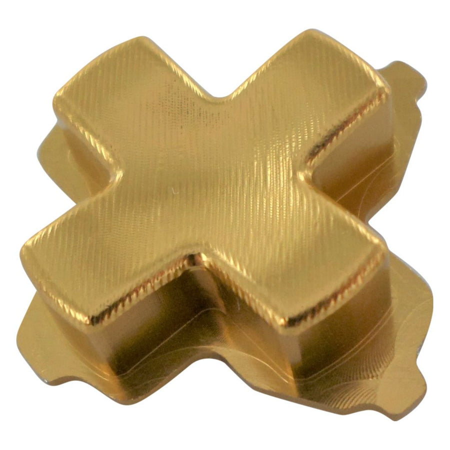 Aluminium Metal D - Pad For Xbox One Controllers - Gold | ZedLabz - 1