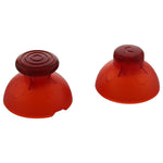 Analog thumbstick & c - stick for Nintendo GameCube controller replacement sticks | ZedLabz - Clear / Red - 1