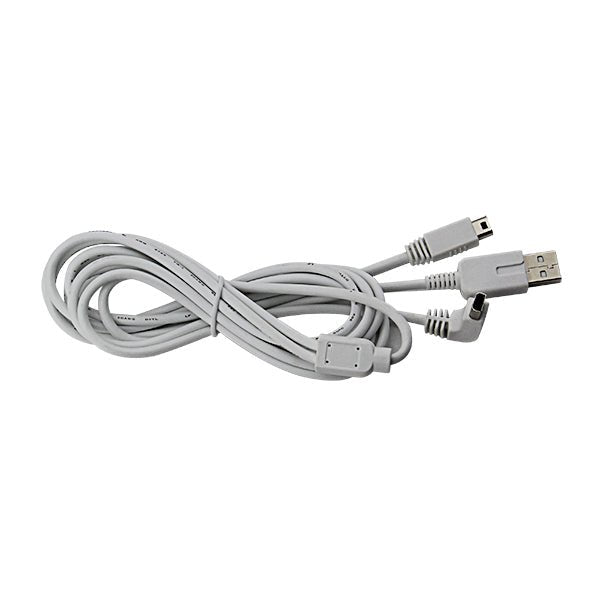 Angled charging Cable for Nintendo Wii U Gamepad 1M lead replacement | ZedLabz - 1