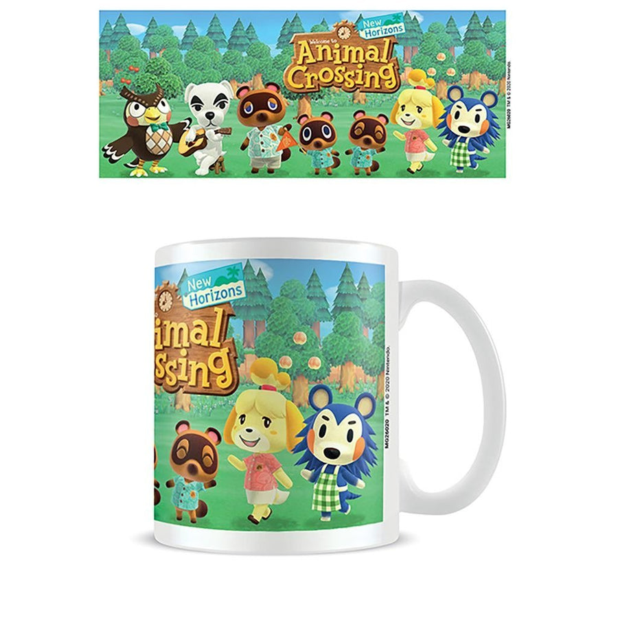 Animal Crossing villager line up official mug 11oz/315ml | Pyramid - 1