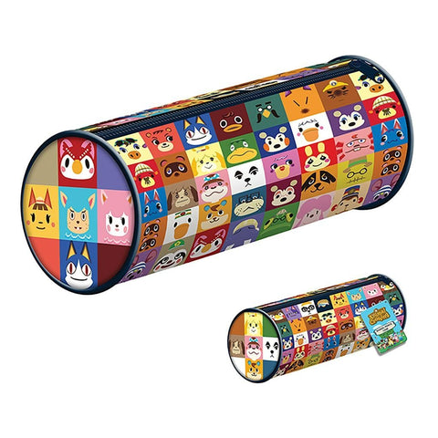 Animal Crossing (Villager Squares) Barrel Pencil Case | Pyramid - 1