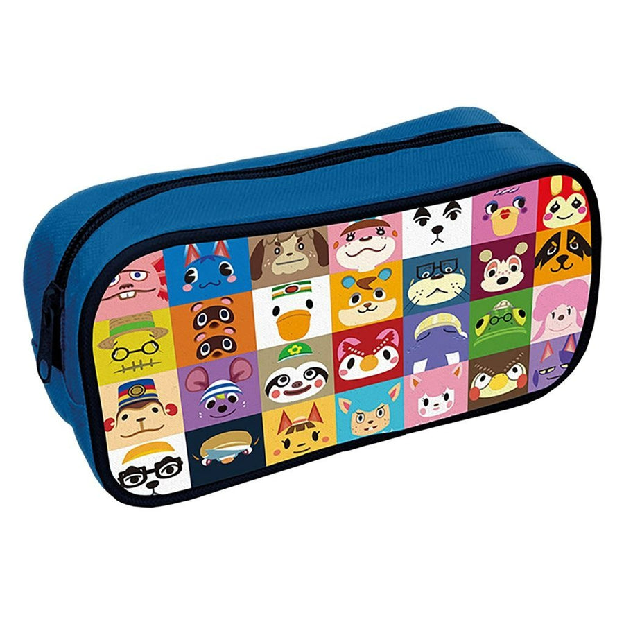 Animal Crossing (Villager Squares) Rectangle Pencil Case | Pyramid - 1