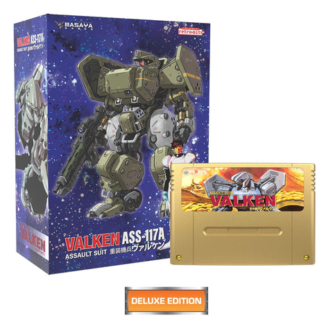 Assault Suits Valken: Deluxe Edition (PAL region) for Nintendo SNES translated to English [PRE - ORDER] | Retro - bit - 1