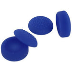 Assecure concave & convex soft silicone thumb grips for Sony PS4, analog thumb stick non slip grip caps for Playstation 4 controller - 4 pack blue - 9