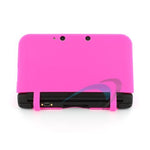 Assecure protective Soft Gel Silicone Cover Case For Nintendo 3DS XL - Pink - 5